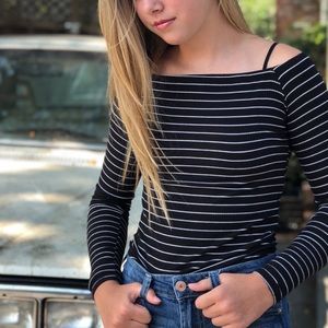 Over the shoulder top